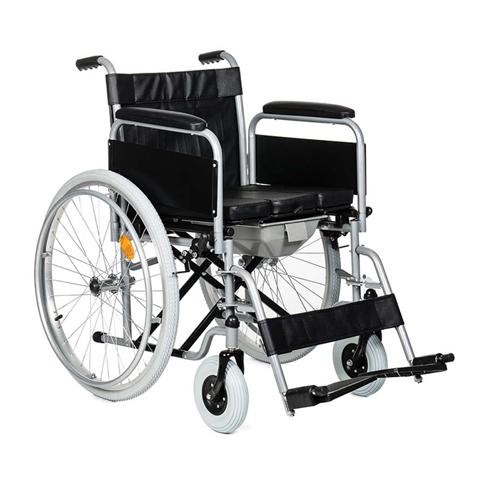 TRUST standard wheelchair with toilet function